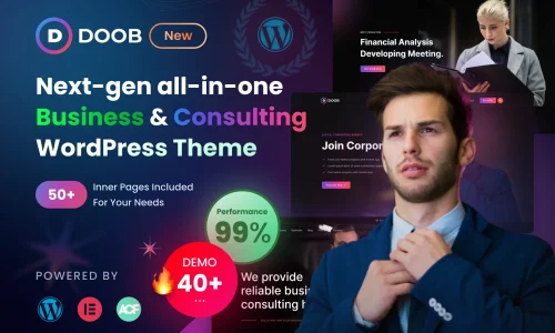 Doob - Business & Consulting WordPress Theme NB DIGITAL