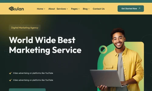 Kulan - Digital Marketing Agency WordPress Theme NB DIGITAL