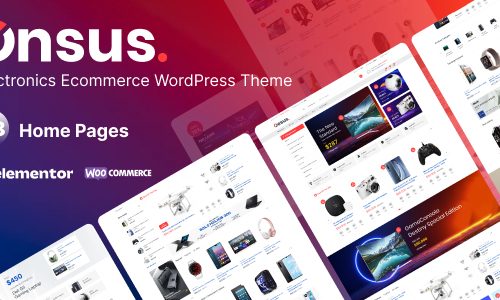 Onsus - Electronics E-commerce WordPress Theme NB DIGITAL