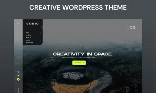 Vosio - Creative WordPress Portfolio NB DIGITAL