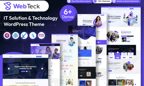 Webteck – IT Solution and Technology WordPress The NB DIGITAL